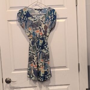 NWOT Betabrand Colorful Sea Patterned Dress